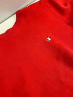 チャンピオン Champion 90s～ ヴィンテージ vintage 刺繍タグ リバースウィーブ REVERSE WEAVE US古着 ワンポイントロゴ USA製 アメリカ製 スウェット レッド Lサイズ 101MT-4328