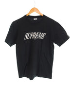 シュプリーム SUPREME 22FW Slap Shot Tee ロゴ プリント 半袖Tシャツ 黒 Tシャツ ブラック Sサイズ 103MT-2428