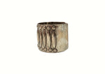 ファンタスティックマン FANTASTIC MAN Wide Silver Bangle ワイド シルバー バングル スタッズ エンボス ブレスレット 925 銀 メンズジュエリー・アクセサリー バングル 無地 シルバー 104A-33