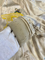 ブルーナボイン BRU NA BOINNE トレジャージャンパー2号 リバーシブルブルゾン スカジャン サテン コットンベロア I DREAMED 刺繍  1158217 サイズ2 ジャケット ゴールド 101MT-5204