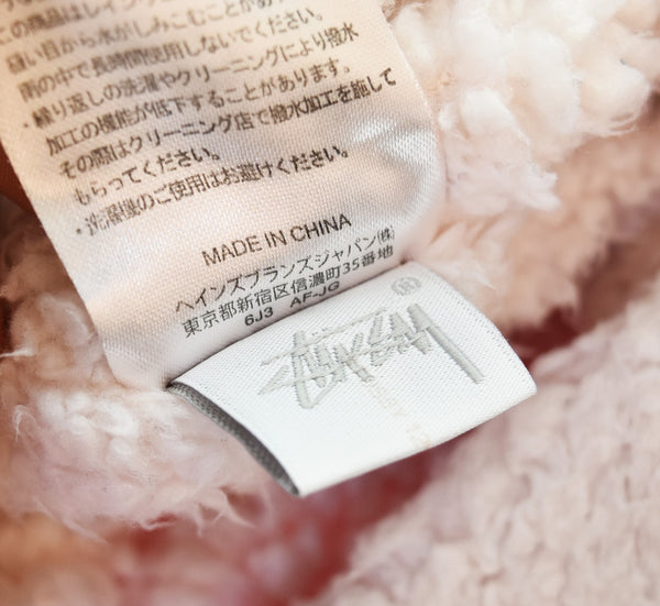 チャンピオン Champion STUSSYステューシー 裏ボア コーチジャケット C8-J626 ジャケット レッド Sサイズ 103MT-3192