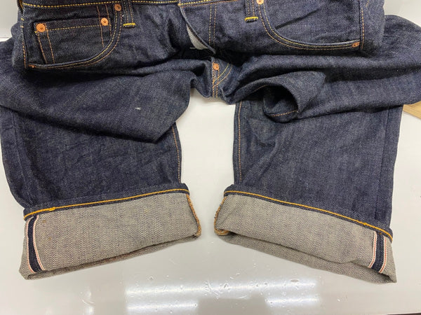 エヴィス EVISU Lot.2000 No.2 デニム ブルー 34x32サイズ 201MB-1042