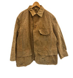 ヴィンテージ vintage 30’s 30年代 Duxbak ダックスバック 白タグ ハンティングジャケット カバーオール ウッドボタン 襤褸 雰囲気系 ジャケット ブラウン 101MT-5447