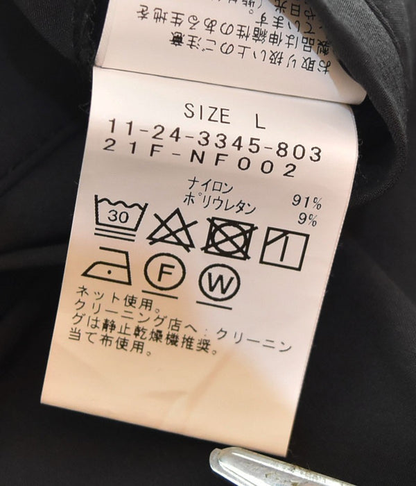 ビームス BEAMS ×NETFLIX Nylon Track Pants ナイロンパンツ トラックパンツ ジョガーパンツ 11-24-3345-803 ボトムスその他 ブラック Lサイズ 103MB-449