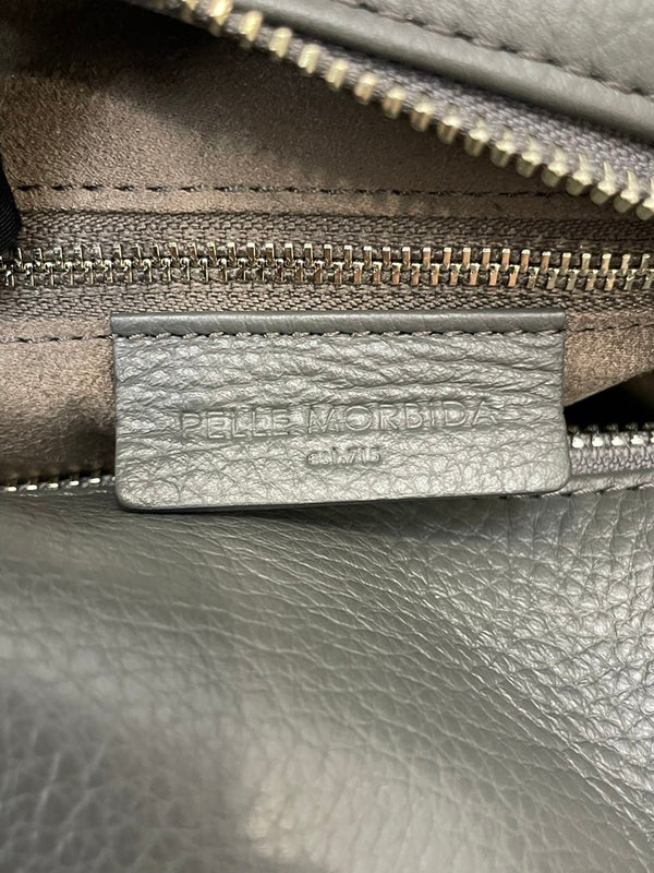 ペッレモルビダ PELLE MORBIDA ハンドルバッグ メイデンヴォヤージュ PMO-MB070 メンズ セカンドバッグ グレー 601bag-8