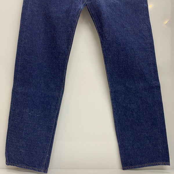 【曜日割引対象外】 リーバイス Levi's 80's 501 赤耳 バレンシア ワンウォッシュモデル 極美品 濃紺 デニム ブルー W35 L36サイズ 201MB-1200 VB