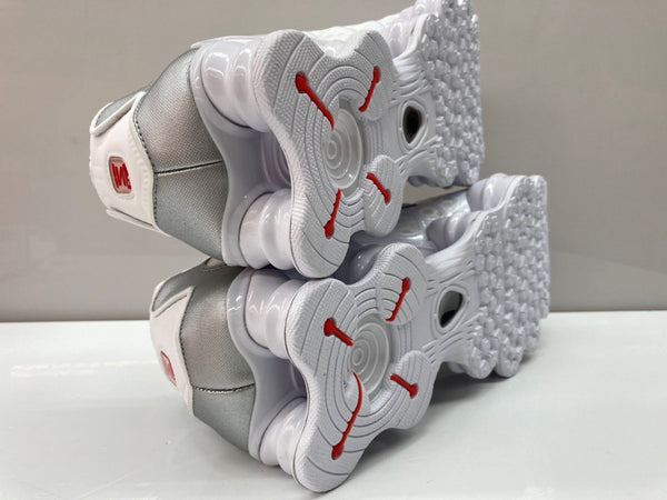 ナイキ NIKE 25年製 SHOX TL ショックス メッシュ ローカット シューズ 白 AV3595-100 メンズ靴 スニーカー ホワイト 27.5cm 104S-1020