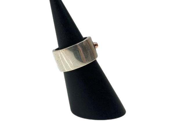 リーバイス Levi's RIVET RING リベット リング ボタン ワーク 指輪 925 銀 メンズジュエリー 指輪・リング ロゴ シルバー 104A-74