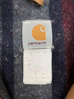 カーハート Carhartt MICHIGAN CHORE COAT ミシガン チョア コート ダック カバーオール 裏ブランケット ボタン アウター ジャケット 薄茶 サイズ 42 ジャケット ロゴ ベージュ 104MT-1958