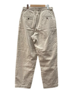 ダブルアールエル RRL 90s CHINO PANTS チノ パンツ ボタンフライ ワーク トラウザーズ 三ツ星タグ USA製 Ralph Lauren 薄茶 無地 チノパン ベージュ 32×31 104MB-346