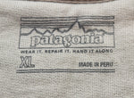 パタゴニア PATAGONIA 25SS スウェット 前V ガゼット ORGANIC COTTON 22765SP25 スウェット ベージュ LLサイズ 103MT-3408