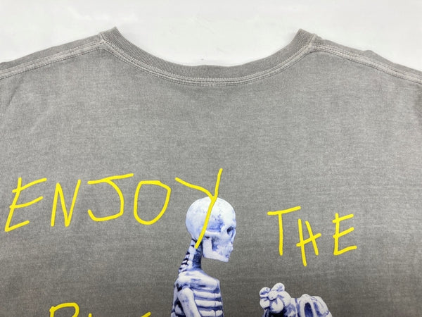 ネイバーフッド NEIGHBORHOOD × カクタスジャック Cactus Jack カルーセル CAROUSEL TEE 半袖 カットソー クルーネック コットン サイドロゴ GRAY 灰色 Tシャツ プリント グレー XLサイズ 104MT-1803