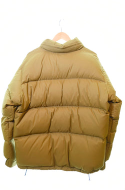 エフティーシー  FTC   23AW PERTEX DOWN JACKET ダウンジャケット キャメル FTC023AWJ02  ジャケット ロゴ ブラウン LLサイズ 103MT-697