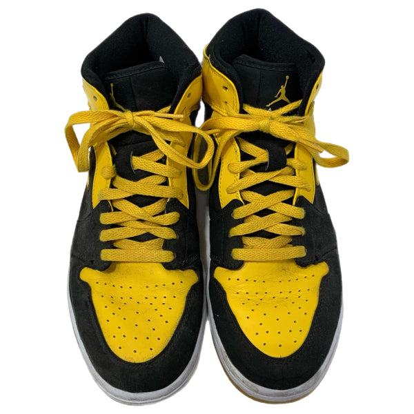 ナイキ NIKE エアジョーダン1 AIR JORDAN 1 2007年製 136085-072  メンズ靴 スニーカー イエロー 28cmサイズ 201-shoes1553