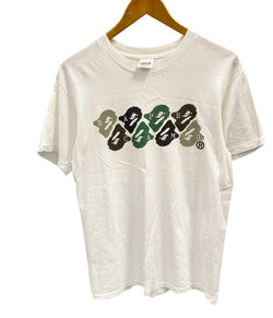 ア ベイシング エイプ A BATHING APE 90s 90's 初期 APE BAPE CAMO anvil ロゴ 白 半袖 Tシャツ プリント ホワイト Mサイズ 101MT-2223