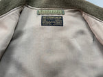 バズリクソンズ BUZZ RICKSON'S L-2B Flight Jacket フライトジャケット 初期 USAF Military ミリタリー 黒タグ 411-M11093 ジャケット ロゴ カーキ Mサイズ 104MT-2174