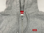 シュプリーム SUPREME Small Box Zip Up Sweatshirt スモール ボックス ジップアップ スウェットシャツ パーカー フーディー 裏起毛 灰 パーカ ロゴ グレー Sサイズ 104MT-992