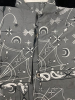 サカイ sacai 20SS × Dr Woo ドクター ウー Bandana Print Shirt バンダナ アロハ プリント シャツ 開襟 半袖 灰 20-02337M サイズ 3 半袖シャツ 総柄 グレー 104MT-1708