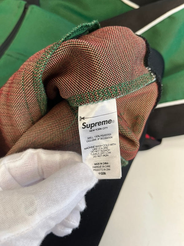 シュプリーム SUPREME 22AW World FamousTrack Jacket ワールドフェイモス トラックジャケット ジャージ 緑 ジャケット グリーン Mサイズ 101MT-5051
