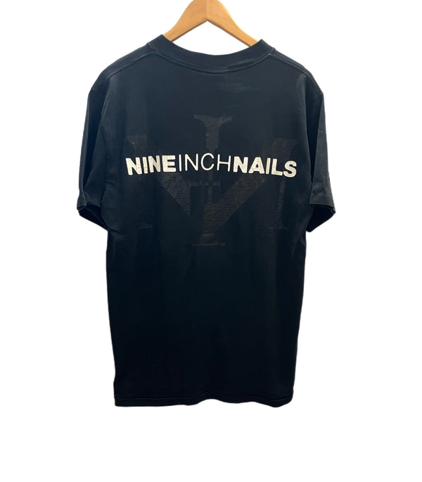 バンド band 90's 90s ALL SPORT Nine inch nails box logo ナインインチネイルズ ボックスロゴ Tシャツ ブラック Lサイズ 101MT-3198