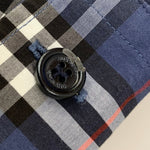 バーバリー Burberry ノバチェック シャツ 現行 長袖シャツ ブルー Lサイズ 201MT-4215