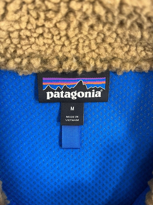パタゴニア PATAGONIA 2020年製 CLASSIC RETRO X クラシックレトロX フリースジャケット ボアジャケット 茶 23074FA20 ジャケット ベージュ Mサイズ 101MT-5166
