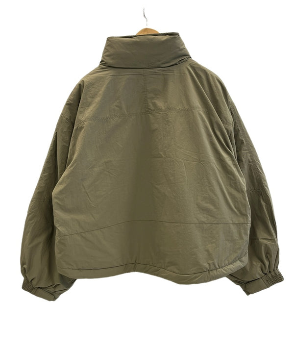 ローリーズファーム LOWRYS FARM モンスターショートコート 中綿ジャケット ナイロンジャケット LF724045 ジャケット カーキ フリーサイズ FREEサイズ 101LT-188
