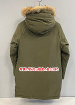 ケープハイツ Cape HEIGHTS ダウンコート ダウンジャケット フード ファー ジャケット カーキ SSサイズ XS 101LT-205