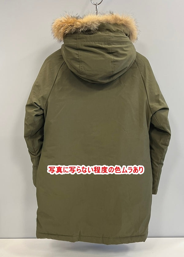 ケープハイツ Cape HEIGHTS ダウンコート ダウンジャケット フード ファー ジャケット カーキ SSサイズ XS 101LT-205