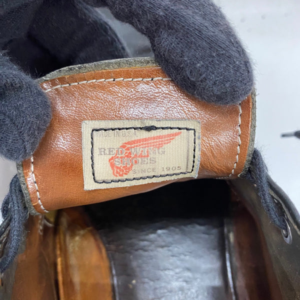 【曜日割引対象外】 レッドウィング RED WING 70's 80's ポストマン USA製 メンズ靴 ローファー ブラック 201-shoes1456 VB