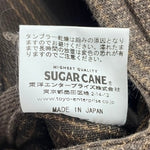 シュガーケーン SUGAR CANE ジレベスト ベスト ブラウン 38サイズ 201MT-4224