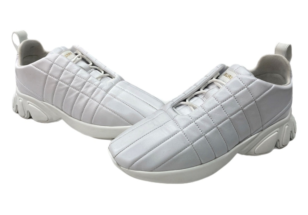 バーバリー Burberry WMNS Quilting Leather Classic Sneaker