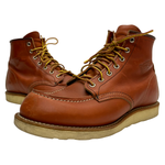 【曜日割引対象外】 レッドウィング RED WING 6-inch Classic Moc USA製 8875 メンズ靴 ブーツ ワーク ブラウン 26cmサイズ 201-shoes1499 VB