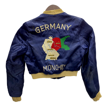 【曜日割引対象外】 ヴィンテージ vintage 60's souvenir jacket KIDS スカジャン ジャケット ネイビー 201MT-3492 VB