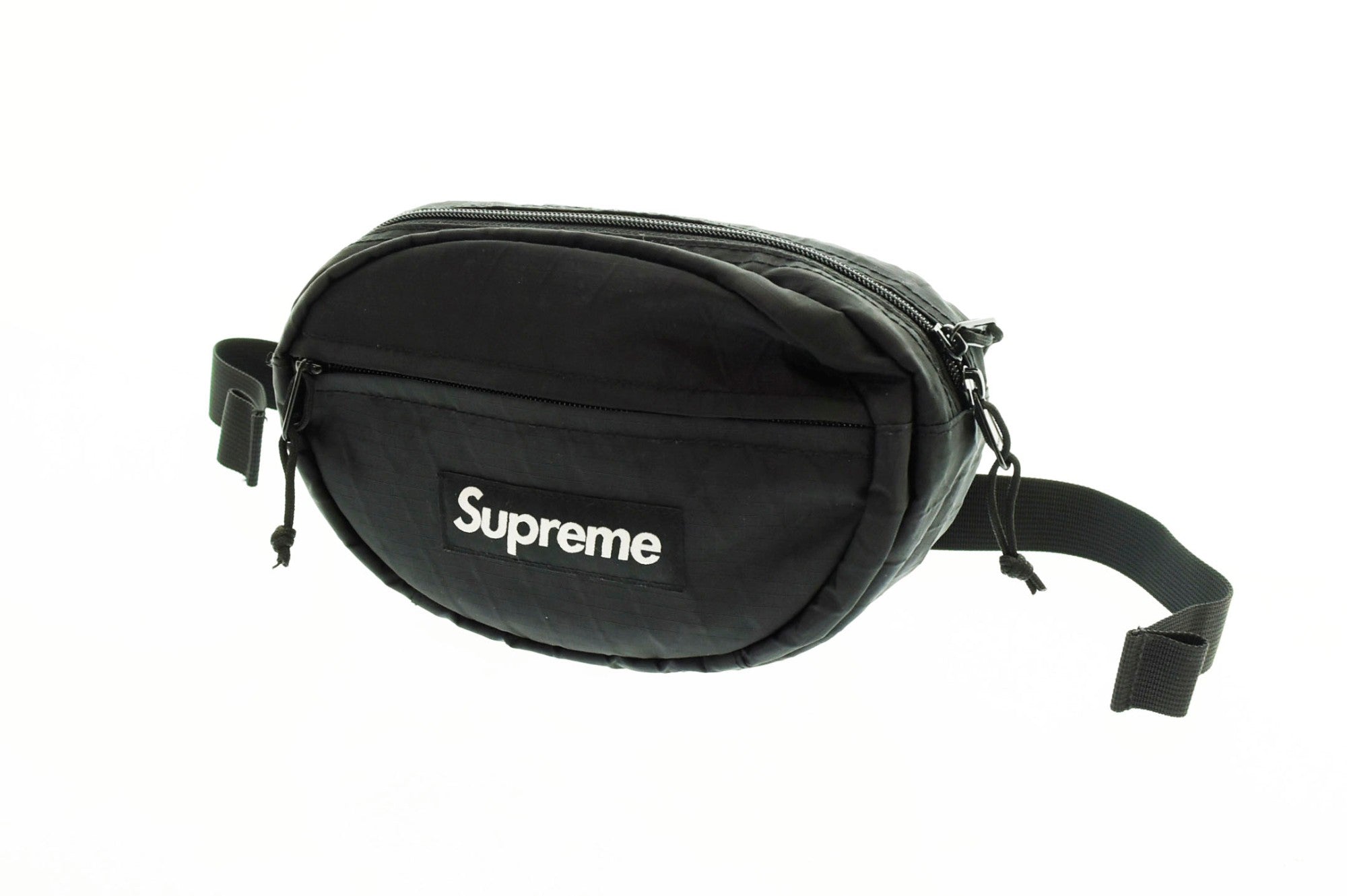 シュプリーム SUPREME 18AW Waist Bag Black ボックスロゴ ウエストバッグ バッグ メンズバッグ ボディバッグ・ウエストポーチ  ブラック 103B-31 | 古着通販のドンドンサガール