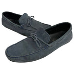 トッズ TOD'S ゴンミーニ Gommino メンズ靴 モカシン ブルー 28.5cmサイズ 201-shoes1432