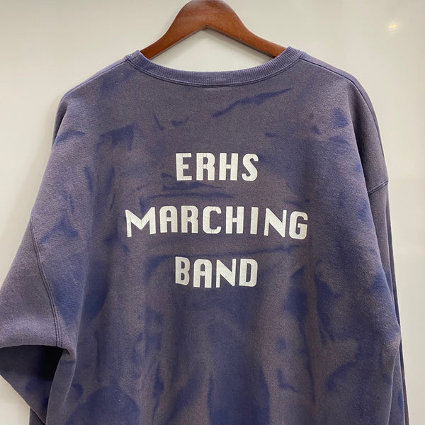 【曜日割引対象外】 ヘインズ Hanes 90's DELTA PHI SIGMA ステンシル スウェット ネイビー XLサイズ 201MT-4378 VB