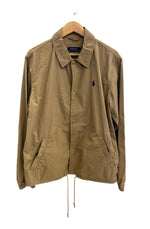 ラルフローレン RalphLauren coach jacket コーチジャケット コットン ジャケット ベージュ Mサイズ 101MT-4384