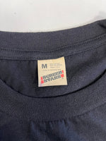 ハーレーダビッドソン Harley-Davidson 80s 80's SCREEN STARS USA製 スカルローズ プリントTシャツ ヴィンテージ Tシャツ ブラック Mサイズ 101MT-4934