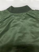 フィルザビル FILL THE BILL REVERSIBLE FLIGHT JACKET リバーシブル フライト ジャケット MA-1 ジップアップ アウター サイズ1 緑 301-202010 ジャケット 無地 グリーン Mサイズ 104MT-1860