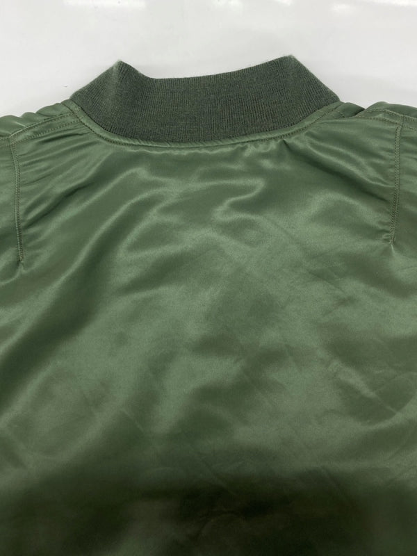 フィルザビル FILL THE BILL REVERSIBLE FLIGHT JACKET リバーシブル フライト ジャケット MA-1 ジップアップ アウター サイズ1 緑 301-202010 ジャケット 無地 グリーン Mサイズ 104MT-1860