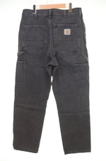 カーハート Carhartt ダブルニーワークパンツ ペインターパンツ デニム ブラック 32 103MB-664
