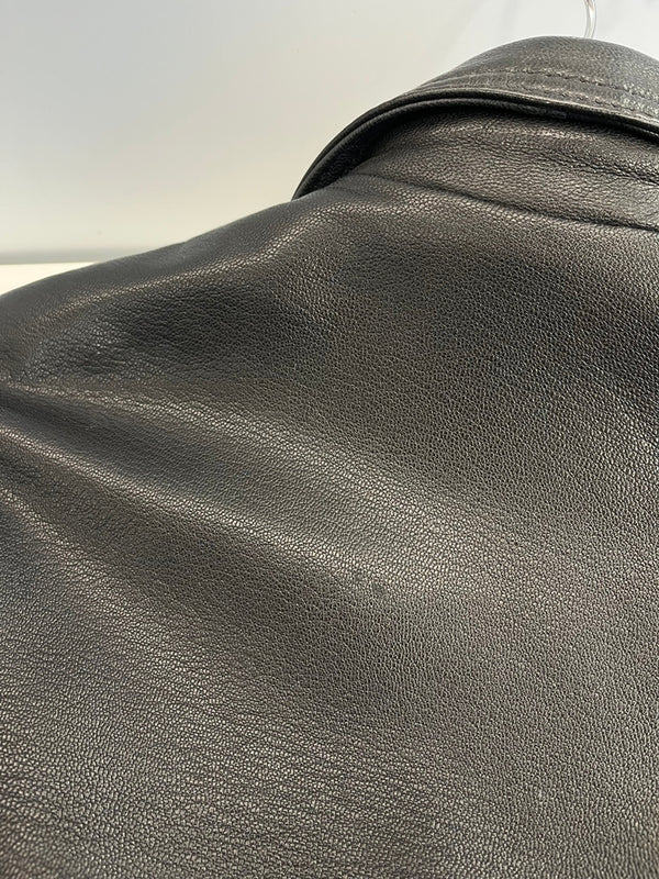 アビレックス AVIREX アヴィレックス レザージャケット J-4LIGHT ゴートレザー 2191002 ジャケット ブラック Mサイズ 101MT-4485