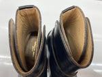 コムデギャルソン COMME des GARCONS トリコ tricot ミドルブーツ ジョッパー ジョードプル BOOTS ベルト レザー 日本製 BLACK 黒 レディース靴 ブーツ エンジニア ブラック SIZE23 1/2 104S-1016