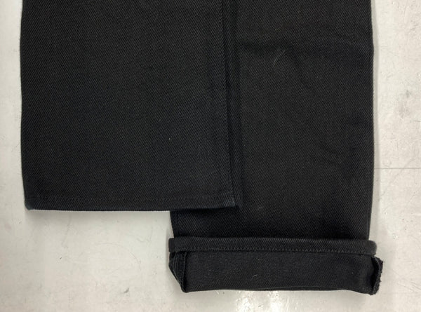 アイアンハート IRON HEART BOOTSCUT PANTS ブーツカット パンツ フレア ジップフライ TALONジップ デニム ジーンズ 黒 ロゴ デニム ブラック サイズ W29 104MB-172