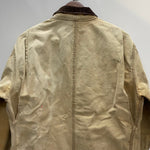 【曜日割引対象外】 カーハート Carhartt 70's Chore Coat デカCボタン カバーオール ジャケット ベージュ 40サイズ 201MT-4501 VB