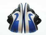 ナイキ NIKE Air Jordan 1 Low Black White Royal Blue エアジョーダン1 ロー ブラックホワイトロイヤルブルー スニーカー 553558-140 メンズ靴 スニーカー ホワイト 28.5cm 103S-915