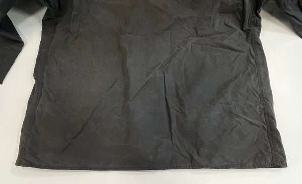 バブアー BARBOUR 90's 90年代 3ワラント BORDER ボーダー ワックス コットン オイルドジャケット コート VINTAGE ヴィンテージ ジャケット ネイビー 101MT-5343