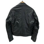 US古着 Steer Brand レザーダブルライダースジャケット ブラック 38サイズ 201MT-4672