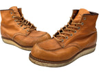 レッドウィング RED WING 6-inch CLASSIC MOC TOE インチ クラシック モック トゥ IRISH SETTER アイリッシュ セッター 犬タグ 革靴 レースアップ 9E 茶 9875 メンズ靴 ブーツ ワーク ブラウン 27cm 104S-768